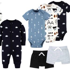 Modern Moments Baby Boy Mix & Match Outdoor Theme Clothes Bundle sz: 3-6 months